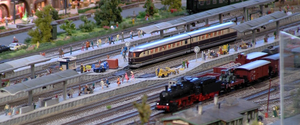 Modellbahnausstellung im Boxenstop (Quelle: RIK)