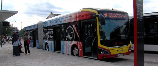 Klima E-Bus in T&uuml;bingen vorgestellt (Quelle: RIK)
