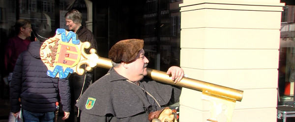 Hat bereits den Narrenschl&uuml;ssel: Zunftmeister G&uuml;nter Buck (Quelle: RIK)