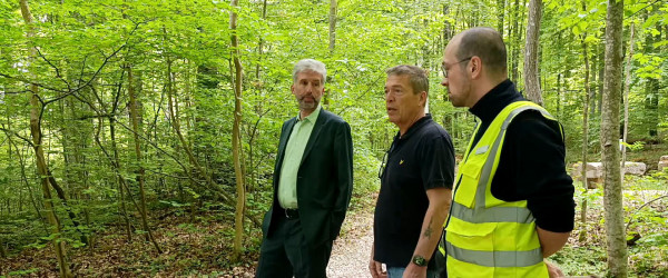 Boris Palmer besucht Gr&uuml;ne-Sterne-Betrieb (Quelle: RIK)