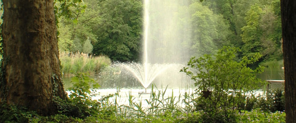 Font&auml;ne im Anlagenpark (Quelle: RIK)