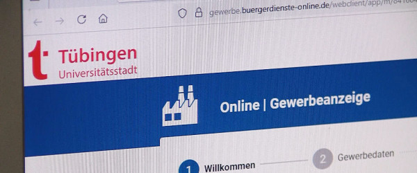 Online Gewerbeanmeldung (Quelle: RIK)