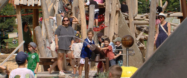 Piratenspielplatz und mehr im umgestalteten Anlagenpark (Quelle: RIK)